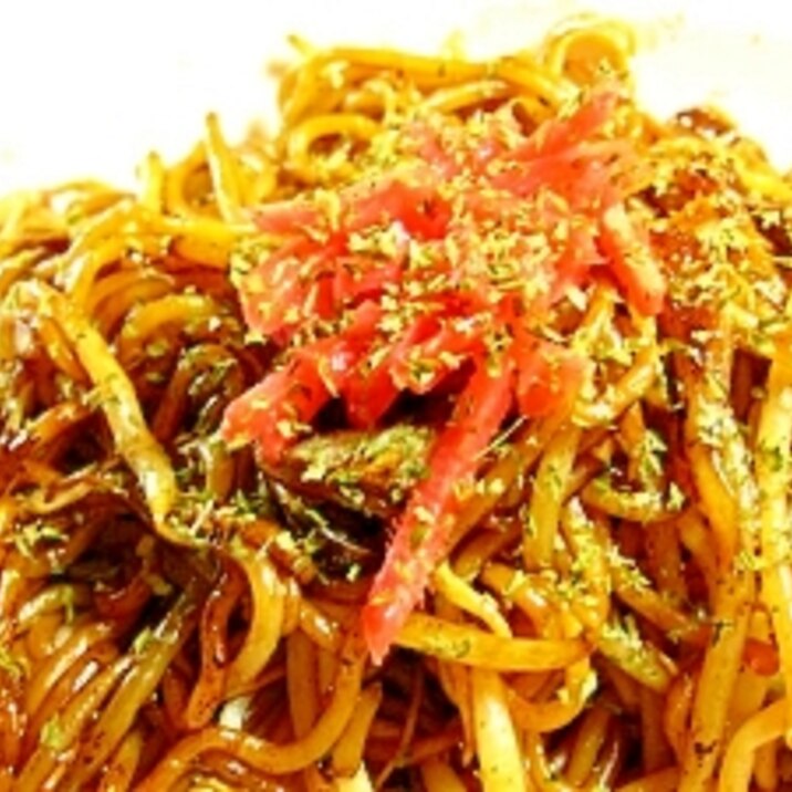節約レシピ!残り物から、美味しい焼きそば!